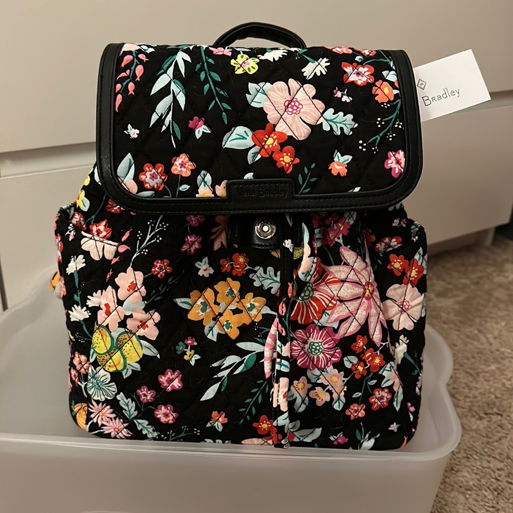 Vera Bradley fashion backpack - Tangerine Twist